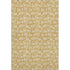 5' X 8' Gold And Ivory Abstract Geometric Washable Area Rug With UV Protection