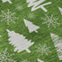 5' X 8' Emerald And Ivory Abstract Geometric Washable Area Rug With UV Protection
