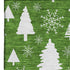 5' X 8' Emerald And Ivory Abstract Geometric Washable Area Rug With UV Protection