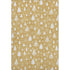 5' X 8' Gold And Ivory Abstract Geometric Washable Area Rug With UV Protection