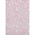 9' X 12' Pink And Ivory Abstract Geometric Washable Area Rug With UV Protection