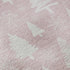 9' X 12' Pink And Ivory Abstract Geometric Washable Area Rug With UV Protection