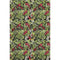5' X 8' Black Red And Green Abstract Geometric Washable Area Rug With UV Protection