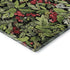 5' X 8' Black Red And Green Abstract Geometric Washable Area Rug With UV Protection