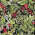 5' X 8' Black Red And Green Abstract Geometric Washable Area Rug With UV Protection