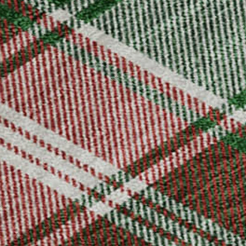 5' X 8' Emerald Red And Green Abstract Geometric Washable Area Rug With UV Protection