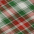8' X 10' Emerald Red And Green Abstract Geometric Washable Area Rug With UV Protection