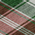 8' X 10' Emerald Red And Green Abstract Geometric Washable Area Rug With UV Protection