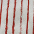 8' X 10' Red And White Abstract Geometric Washable Area Rug With UV Protection
