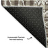 5' X 8' Brown And Ivory Abstract Geometric Washable Area Rug With UV Protection