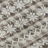 5' X 8' Brown And Ivory Abstract Geometric Washable Area Rug With UV Protection