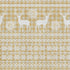 5' X 8' Gold Gray And Ivory Abstract Geometric Washable Area Rug With UV Protection