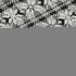9' X 12' Gray Black And Ivory Abstract Geometric Washable Area Rug With UV Protection