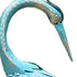 35" Light Orange Metal Hand Painted Figurine