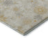 5' X 8' Beige Gold And Gray Abstract Geometric Washable Area Rug With UV Protection