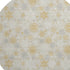 8' Beige Gold And Gray Abstract Geometric Washable Round Rug With UV Protection