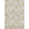 8' X 10' Beige Gold And Gray Abstract Geometric Washable Area Rug With UV Protection