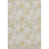 8' X 10' Beige Gold And Gray Abstract Geometric Washable Area Rug With UV Protection