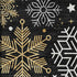 5' X 8' Black Gold And Ivory Abstract Geometric Washable Area Rug With UV Protection