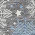 8' X 10' Gray Blue And Ivory Abstract Geometric Washable Area Rug With UV Protection