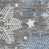 9' X 12' Gray Blue And Ivory Abstract Geometric Washable Area Rug With UV Protection