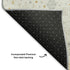 5' X 8' Ivory Gray And Gold Abstract Geometric Washable Area Rug With UV Protection