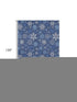 8' X 10' Navy Blue And Ivory Abstract Geometric Washable Area Rug With UV Protection
