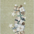 8' X 10' Artichoke Green Beige And Ivory Geometric Washable Area Rug With UV Protection