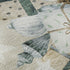 8' X 10' Beige Blue And Ivory Geometric Washable Area Rug With UV Protection