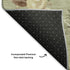 8' X 10' Artichoke Green Brown And Beige Polka Dot Washable Area Rug With UV Protection