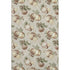 5' X 8' Beige Brown And Ivory Polka Dot Washable Area Rug With UV Protection