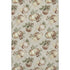 5' X 8' Beige Brown And Ivory Polka Dot Washable Area Rug With UV Protection