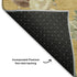 9' X 12' Gold Brown And Beige Polka Dot Washable Area Rug With UV Protection