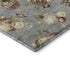 5' X 8' Gray Brown And Beige Polka Dot Washable Area Rug With UV Protection