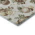 8' X 10' Ivory Brown And Beige Polka Dot Washable Area Rug With UV Protection