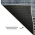 5' X 8' Blue And Gray Geometric Washable Area Rug With UV Protection