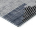 5' X 8' Blue And Gray Geometric Washable Area Rug With UV Protection