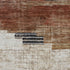 5' X 8' Rust And Gray Geometric Washable Area Rug With UV Protection