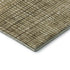 5' X 8' Brown And Beige Geometric Washable Area Rug With UV Protection