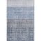 5' X 8' Blue And Gray Geometric Washable Area Rug With UV Protection