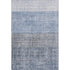 8' X 10' Blue And Gray Geometric Washable Area Rug With UV Protection