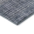 8' X 10' Blue And Gray Geometric Washable Area Rug With UV Protection