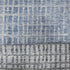8' X 10' Blue And Gray Geometric Washable Area Rug With UV Protection