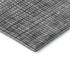 8' X 10' Gray And Silver Geometric Washable Area Rug With UV Protection
