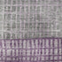 5' X 8' Plum And Gray Geometric Washable Area Rug With UV Protection