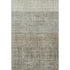 5' X 8' Taupe And Brown Geometric Washable Area Rug With UV Protection