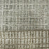 8' Taupe And Brown Geometric Washable Round Rug With UV Protection