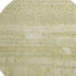 8' Tan And Beige Striped Washable Round Rug With UV Protection