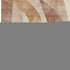 9' X 12' Rust Copper And Wheat Abstract Geometric Washable Area Rug With UV Protection