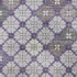 9' X 12' Lavender Ivory And Gray Geometric Washable Area Rug With UV Protection